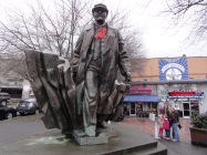 Estatua de Lenin en Fremont, Seattle. Foto: © Seattle Rex.